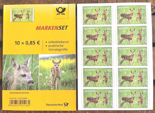 Brd briefmarken 10x - 10x, 0,85€