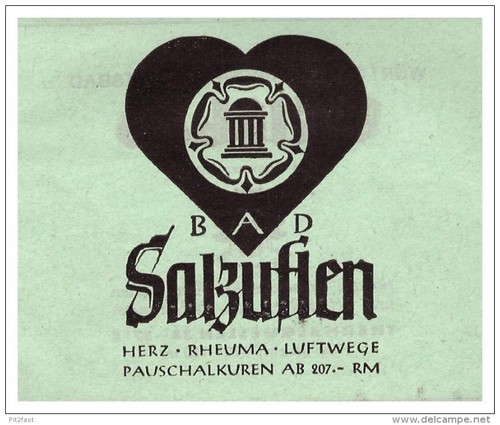 Original werbung 1942 - -, bad