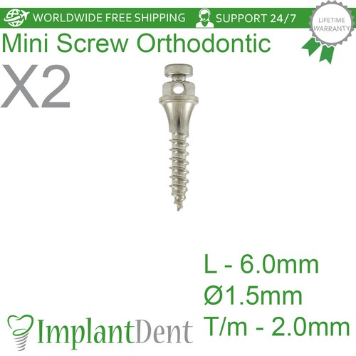 Dental kieferorthopädische - 2x,
