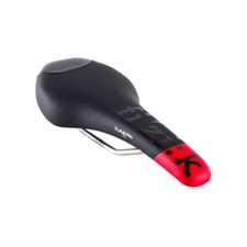 Sattel MTB Fi ' Zi: K Tundra 2 Schwarz-Rot Gleise IN Magnesium