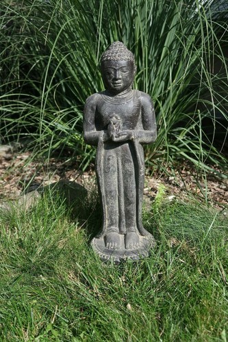 Buddha 50cm antikbraun - buddha,