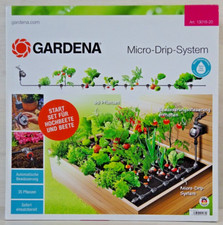 GARDENA Micro-Drip-System Tropfbewässerung Set Hochbeet Beet - für 35 Pflanzen