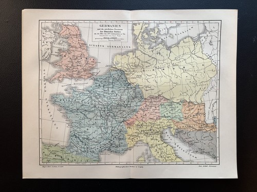 Antike historische landkarte - antike,