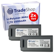 2x Akku 7,7V 2,5Ah Li-Polymer