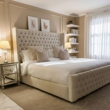 Doppel Wingback Bettgestell