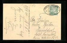 Ansichtskarte Bahnpoststempel Berlin-Holzminden, Zug 30 1926 
