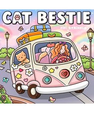 Cat Bestie: Cozy Coloring Book