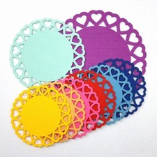 FILZ Untersetzer Rund mit