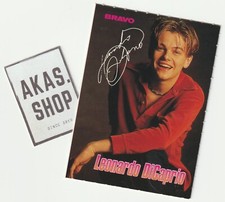 Leonardo DiCaprio Romeo & Juliet 1996 BRAVO German Autograph Signature Card RARE
