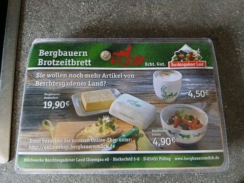 Brotzeitbrett und messer - brotzeitbrett,