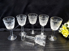 6 Likörgläser mit Stiel