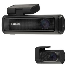 64GB 4K UHD Dashcam + Heckkamera WLAN Autokamera Unfallkamera Parkmodus Nordväl