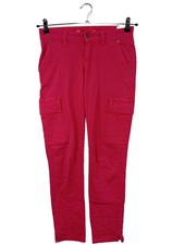BUENA VISTA Cargohose Damen Hose Gr. DE 32 rot Casual-Look