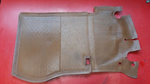 Fußmatte gummi braun vorn - braun,