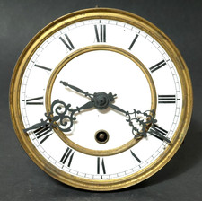Altes Fabrikmarke Uhrwerk Wanduhr Gründerzeit Regulator Uhr Uhren clock 14,5 cm