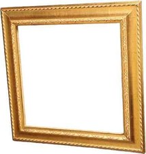 Leerrahmen Bilderrahmen-Holz-Barock-Sondermaße-alle Größen  867 Gold