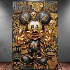 LEINWAND BILD ER XXL POP ART