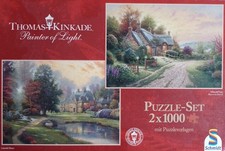 Thomas Kinkade Puzzle-Set 2 X