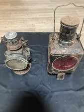 alte eisenbahn Laternen