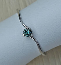 ♦️ Solitaire Ring mit 0,08 Ct Brillant Solitär Diamant aus 14kt 585 Gold ♦️ 8829