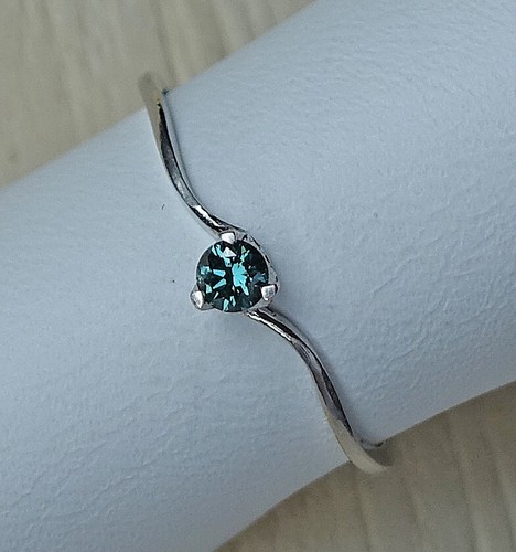 Solitaire ring mit 0 08 - solitaire, 0,08
