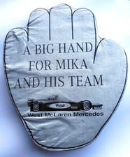 West McLaren Mercedes F1 Formel 1 Champions 1998 Häkkinen Coulthard Sitzkissen