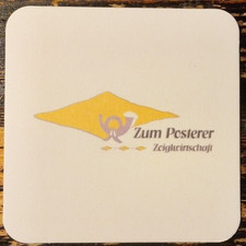 Aktueller Bierdeckel der Zoiglwirtschaft "Zum Posterer" in Windischeschenbach