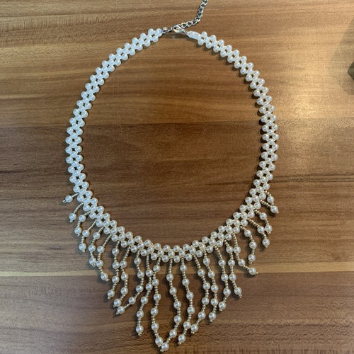 Perlen halskette modeschmuck - perlen,