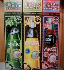 Coca Cola 80' Bottle 3 Set