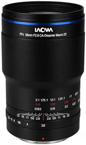 Laowa 58mm ultra macro - f2,8,