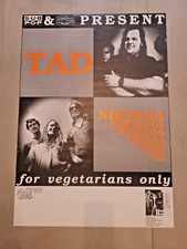 Nirvana Tourplakat 1989 -