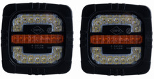 2x LED Kombi-Positionsleuchten E9 12V 24V LKW mit Anhänger, traktor