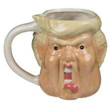 Kaffeebecher 'Mr. President' 450 ml Tasse Kaffeetasse Steingut Donald Trump USA 
