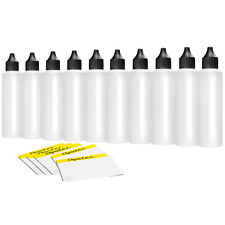 10 x 250ml Oputec Leerflaschen Liquidflaschen Plastikflaschen Tropfflaschen