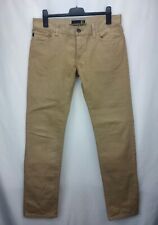 JUST CAVALLI Roberto Cavalli Jeanshose Vintage LOGO Größe: 36 / 50 Hellbraun