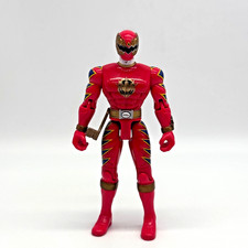 Power Rangers Dino Thunder Roter Ranger Figur - Bandai 2003 Vintage