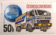 Briefmarke Rallye Paris-Dakar