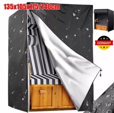 Strandkorb Schutzhülle Winterfest NEU Strandkorbhülle XXL Abdeckhaube Abdeckung