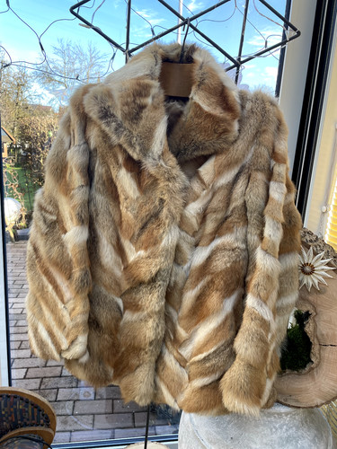 Fuchspelz jacke fuchs - kurz,