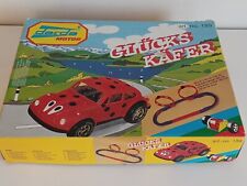 DARDA CAR BAHN GLÜCKS VW KÄFER ROT SET DARDA MOTOR No.189 GERMANY 80ERJAHRE OVP