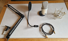 Studiomikrofon Samson G-Track USB Popschutz Mikrofonspinne Stativ Software OVP