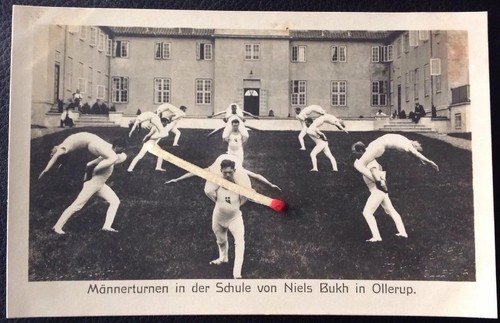 Fotokarte männerturnen - ak,
