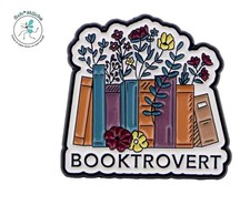 Anstecker Bücher Leseratte