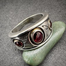 Vintage Tracht Ring 835 Silber