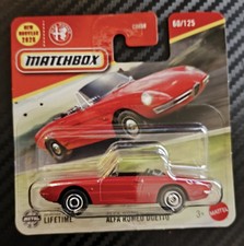 Matchbox Alfa Romeo Duetto Rot