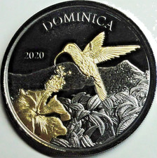 Dominica  2020  2 Dollars 1 Oz