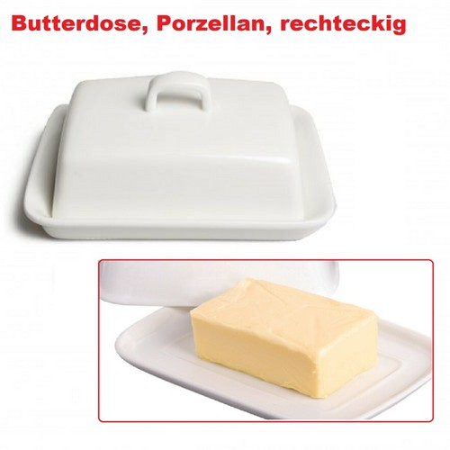 Tchibo butterdose porzellan - butterdose,