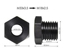Adapter für Drechselfutter drechseln Planscheibe M33x3,5 auf M18-2,5 M33M18