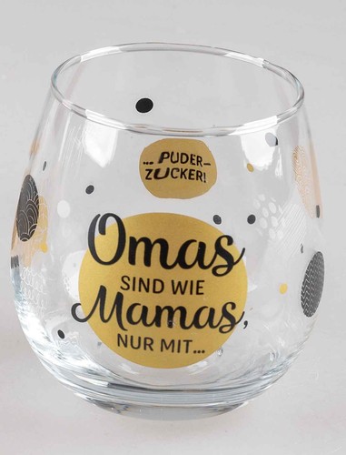 Glas mit spruch omas sind - glas,