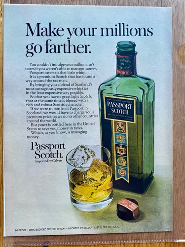 Passport scotch whisky - scotch,